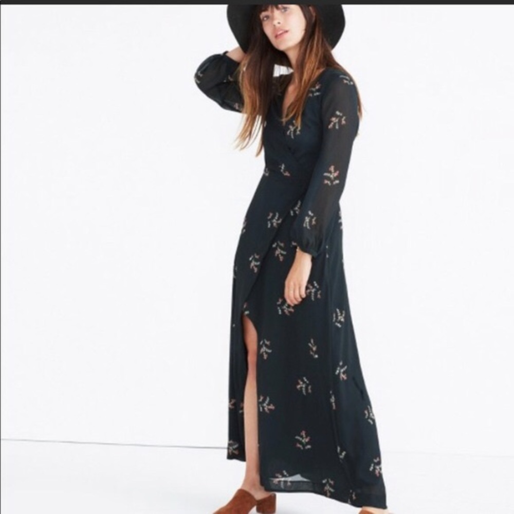 Madewell Nightflower maxi dress. NWT.